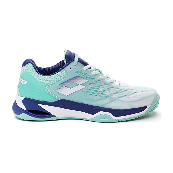 Lotto Women's Mirage 100 Cly Tennis Shoes Turquoise Canada ( SGUI-27160 )